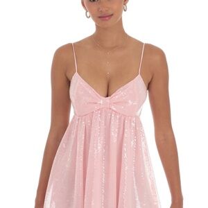 Lucy in the Sky Pink Chemise Dress